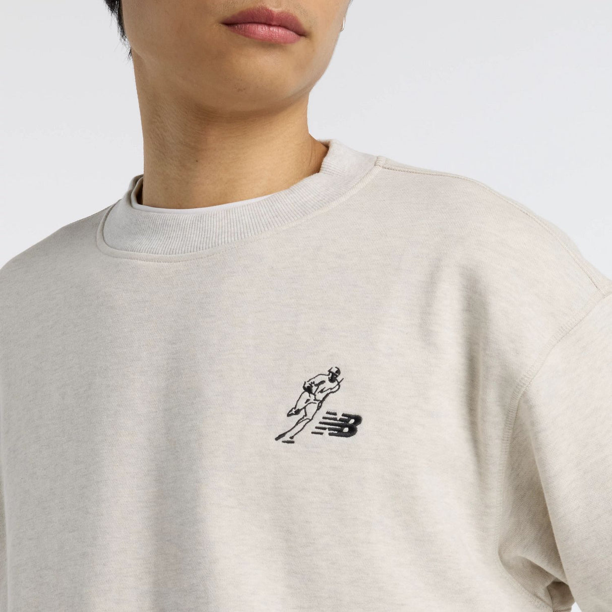 New Balance Men's Shohei Signature Fleece Crewneck-6