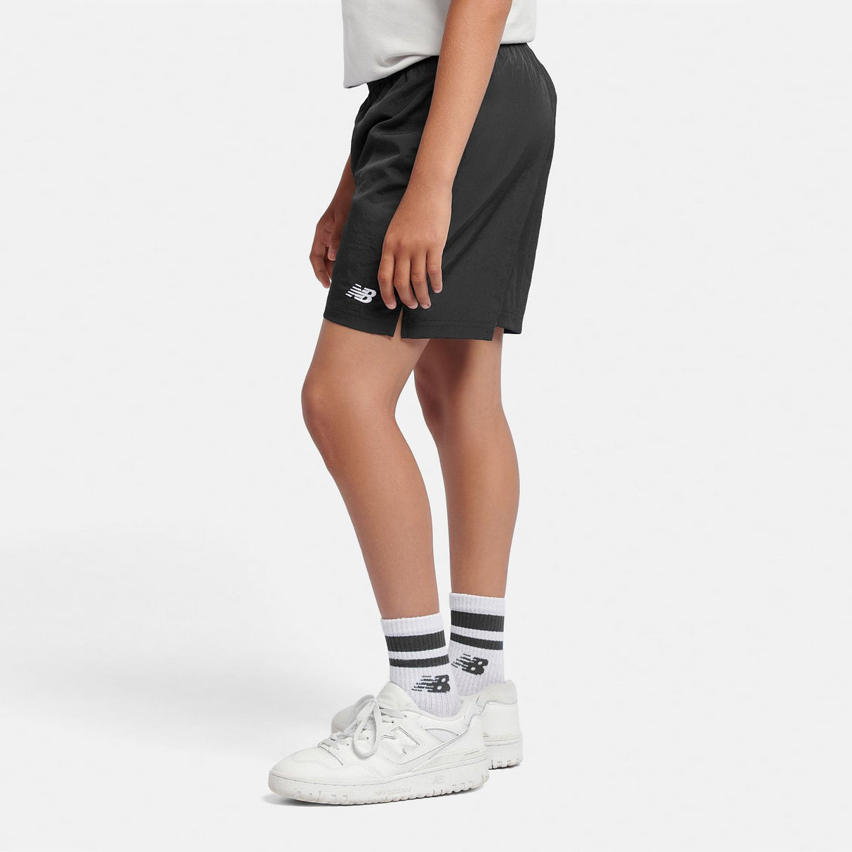New Balance Youth Small Logo Nylon Short-6