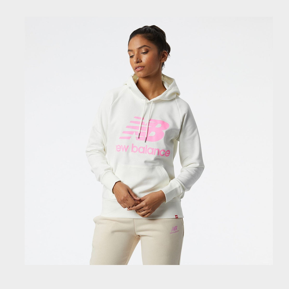 New Balance Women's Essentials Pullover Hoodie-1