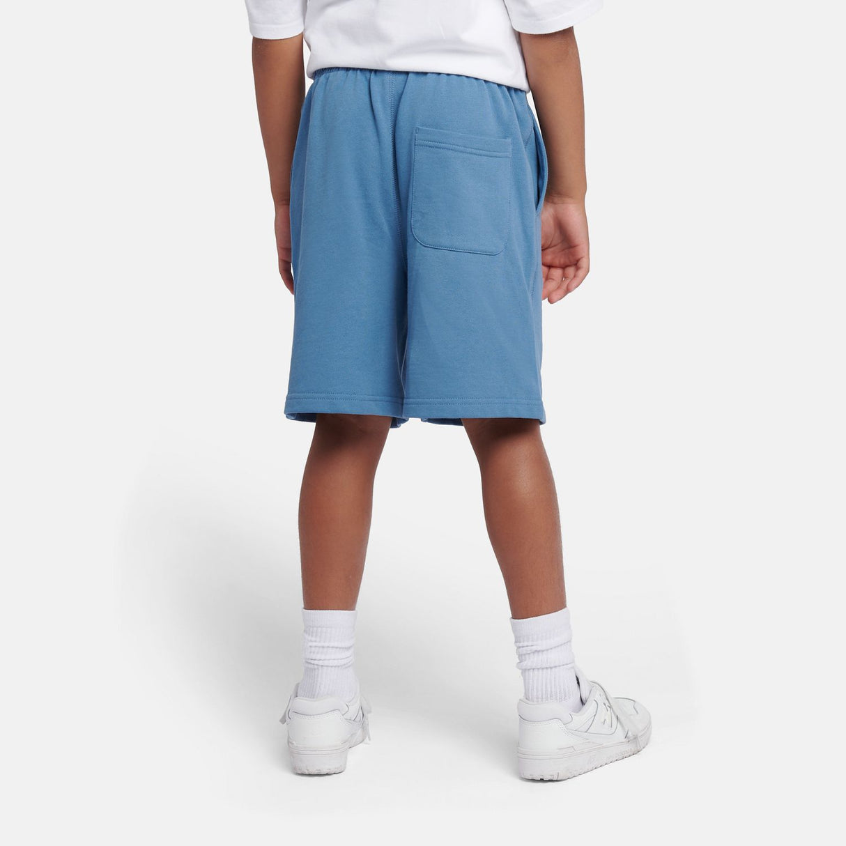New Balance Youth French Terry Small Logo Short-7