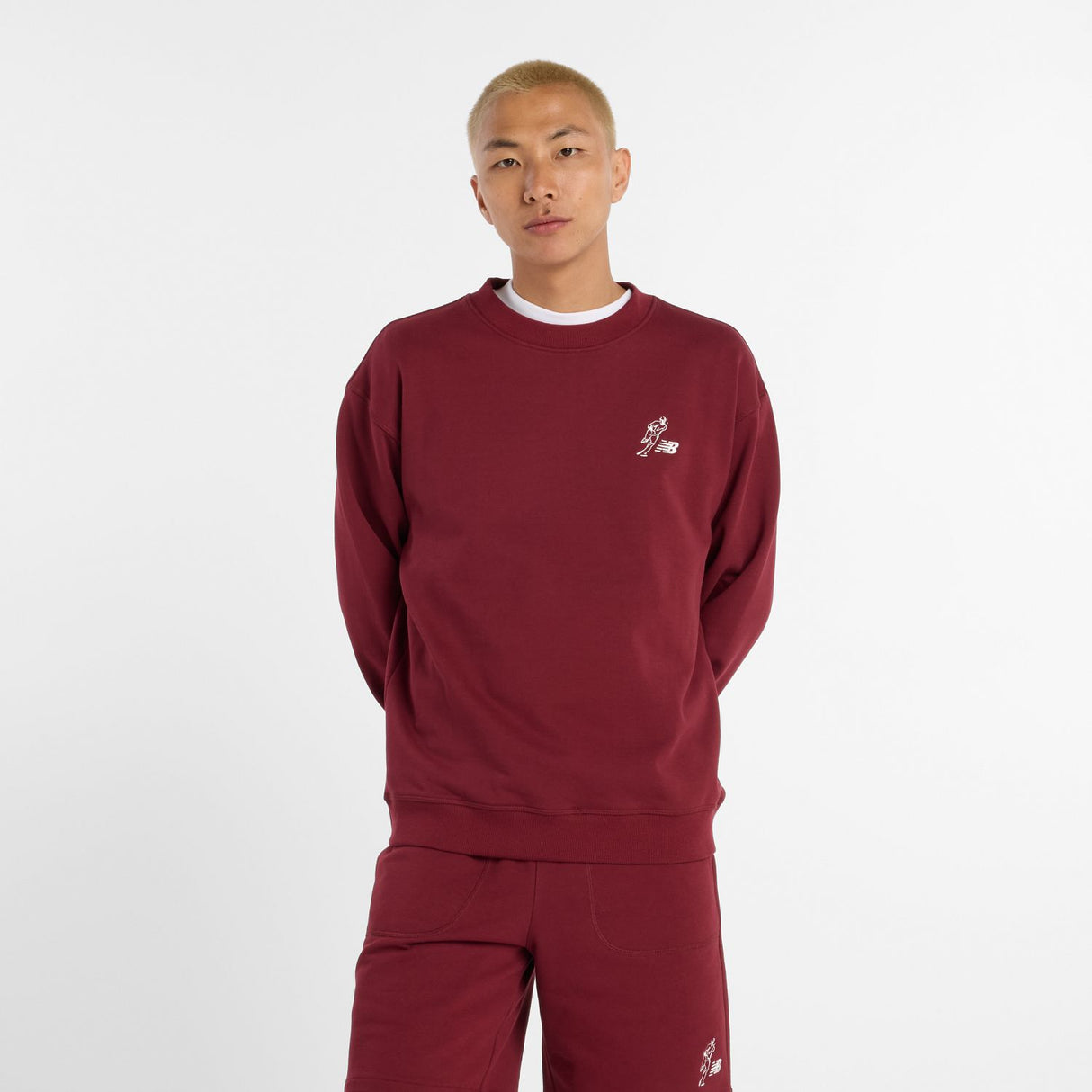 New Balance Men's Shohei Signature Fleece Crewneck-2