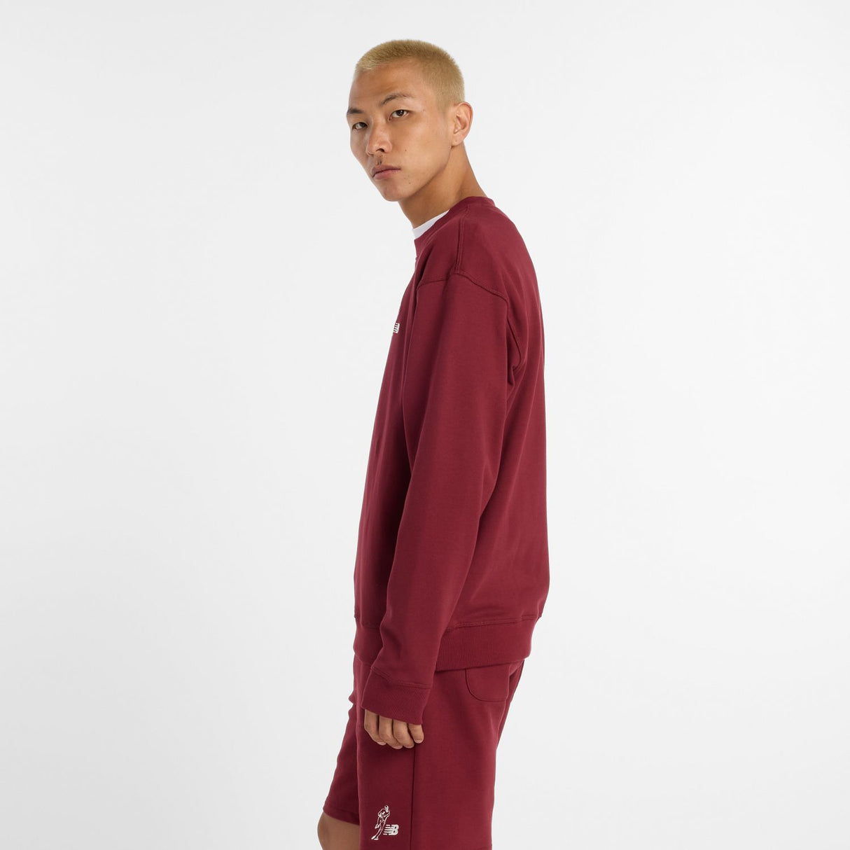 New Balance Men's Shohei Signature Fleece Crewneck-3