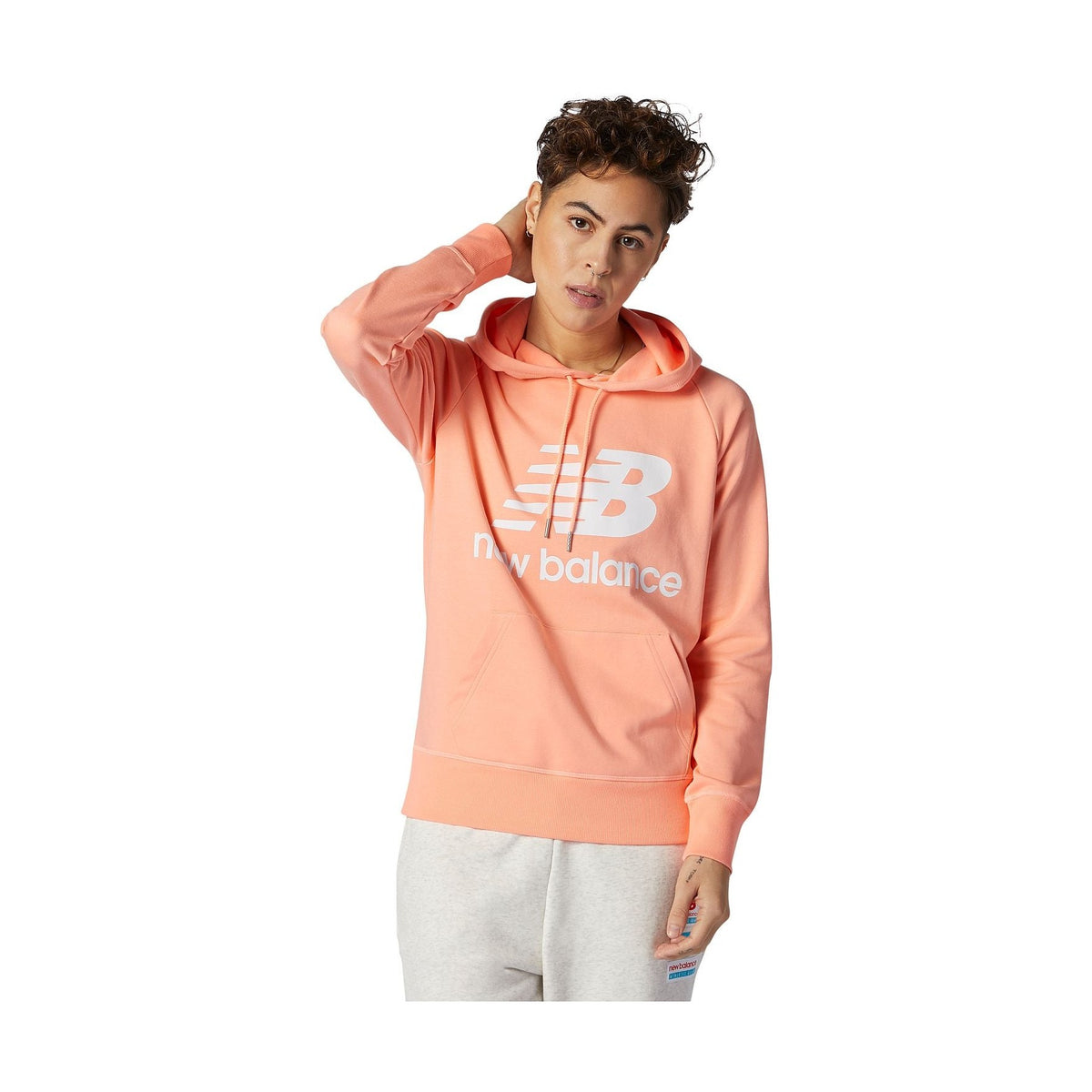 New Balance Women's Essentials Pullover Hoodie-1