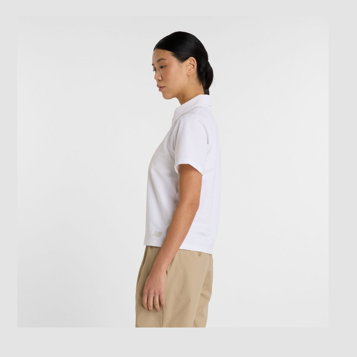 New Balance Women's Seersucker Tournament Polo-2