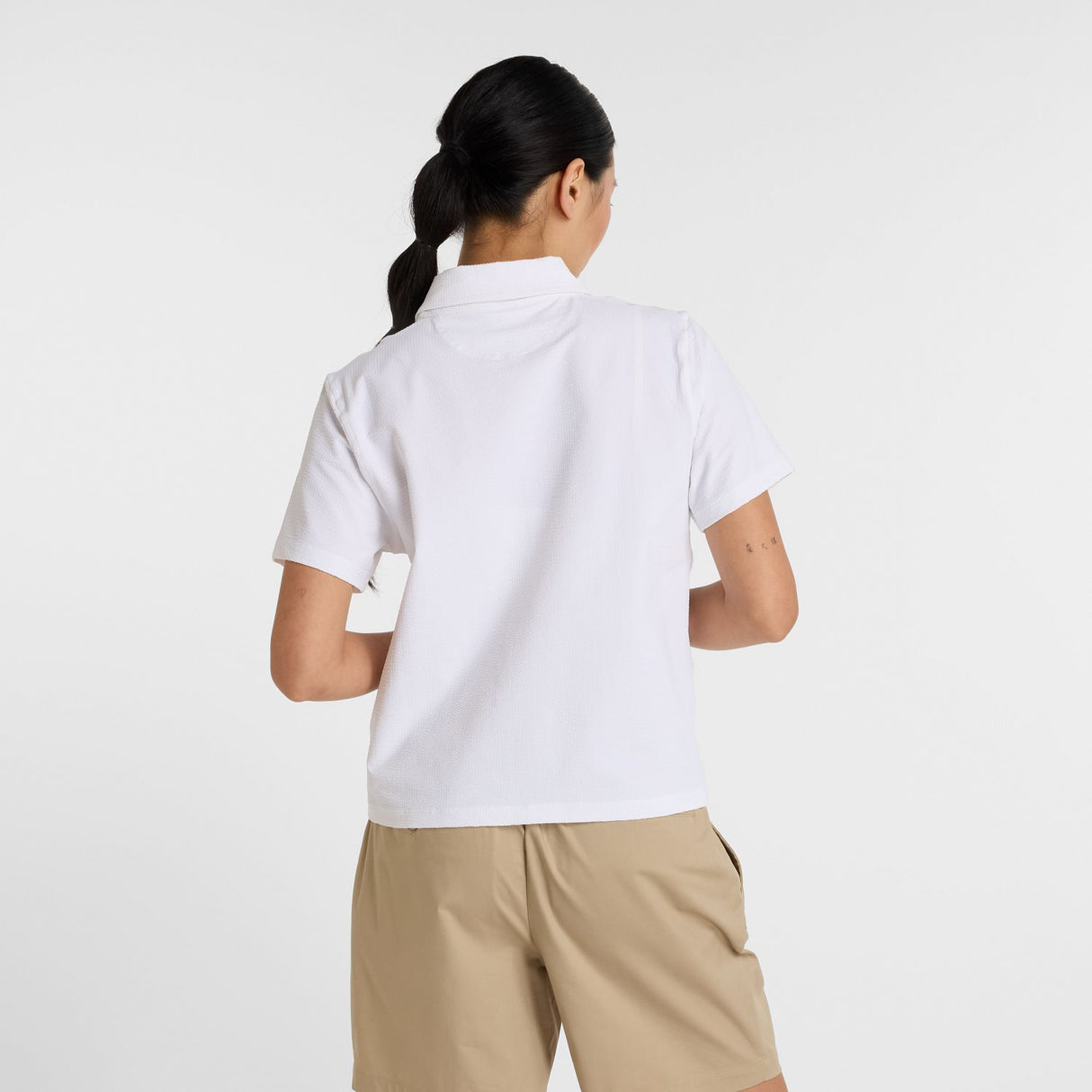 New Balance Women's Seersucker Tournament Polo-3