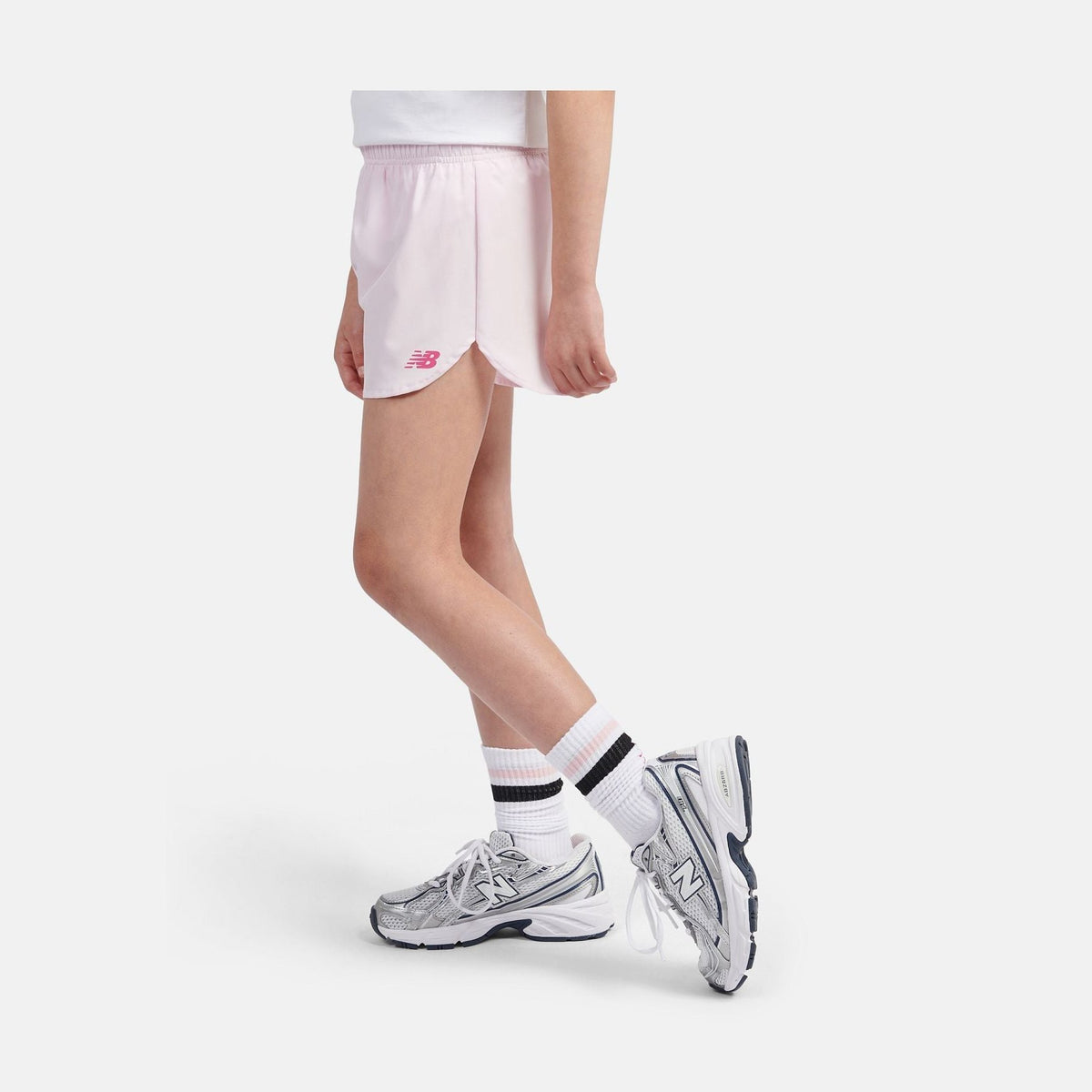 New Balance Youth Girl's Woven Shorts-2
