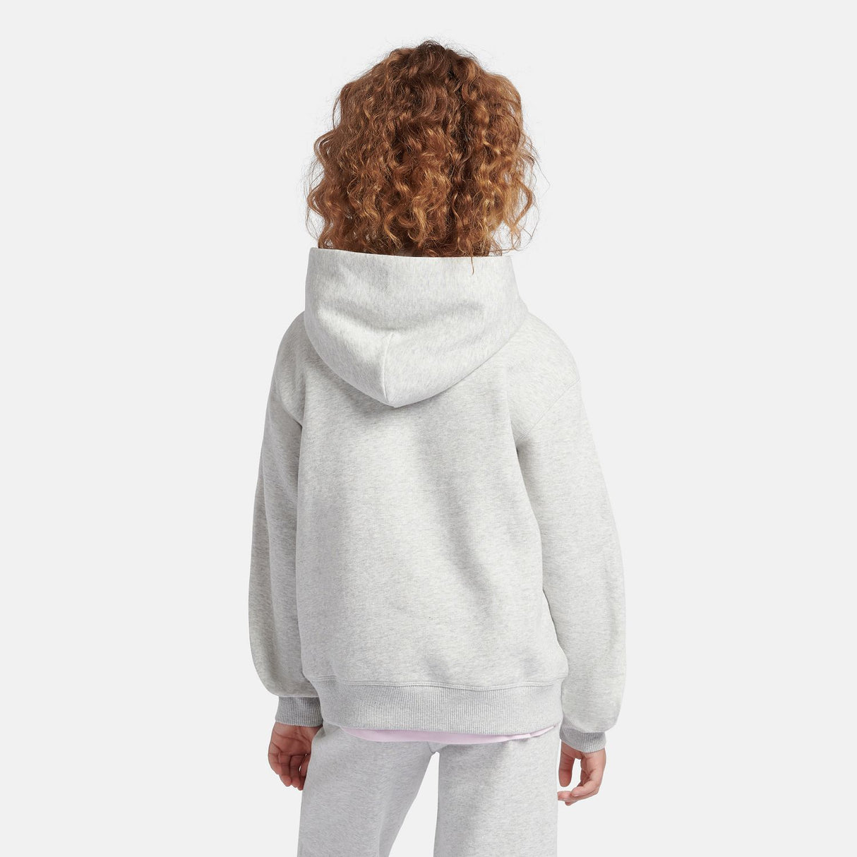 New Balance Youth Brush Back Small Logo Hoodie-7