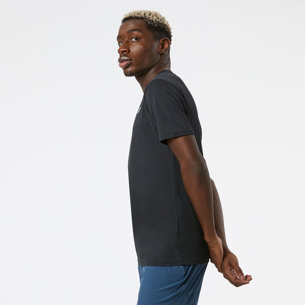 New Balance Men's Core Run Short Sleeve Tee-4