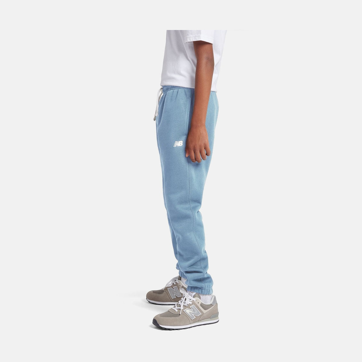 New Balance Youth Brush Back Small Logo Jogger-6