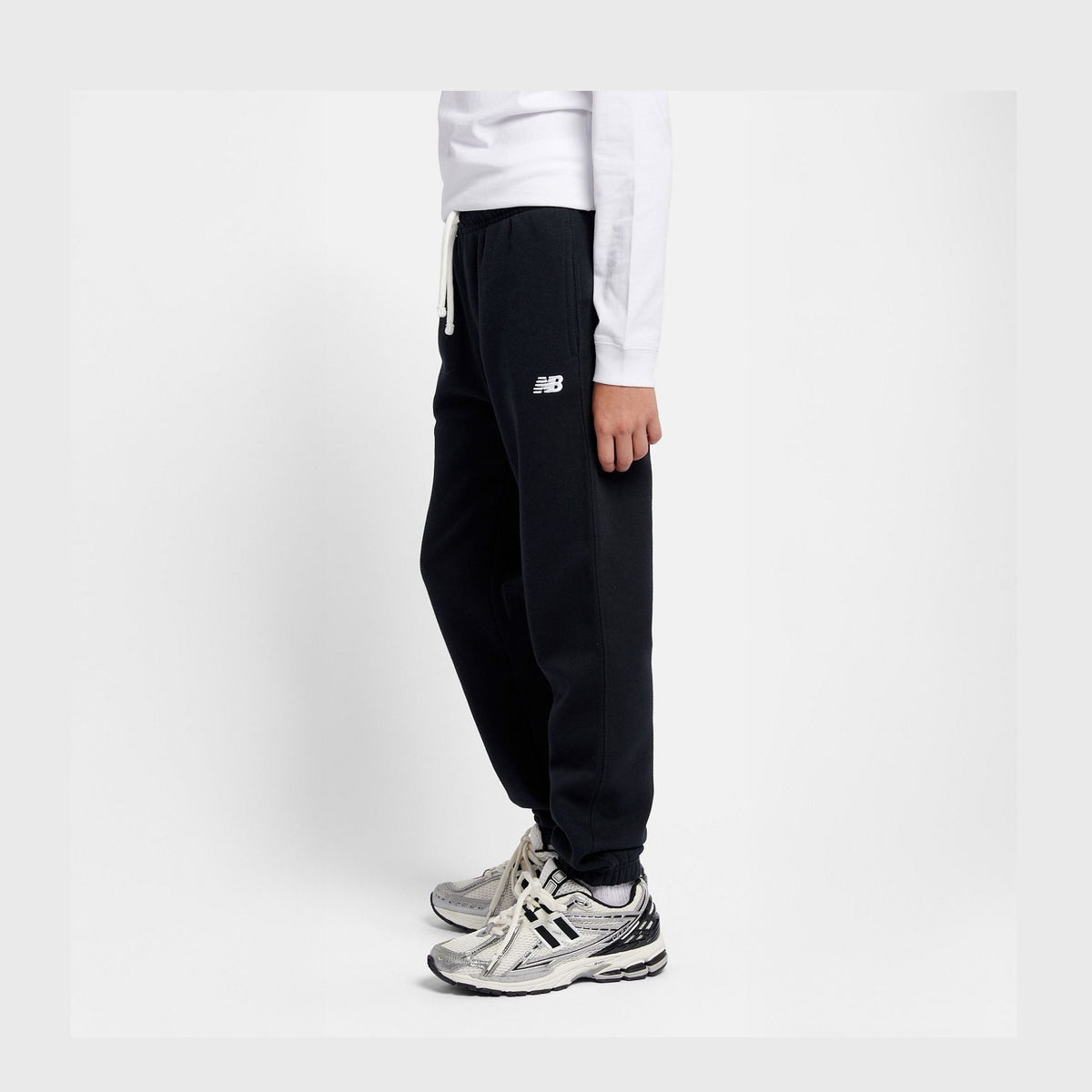 New Balance Youth Brush Back Small Logo Jogger-6