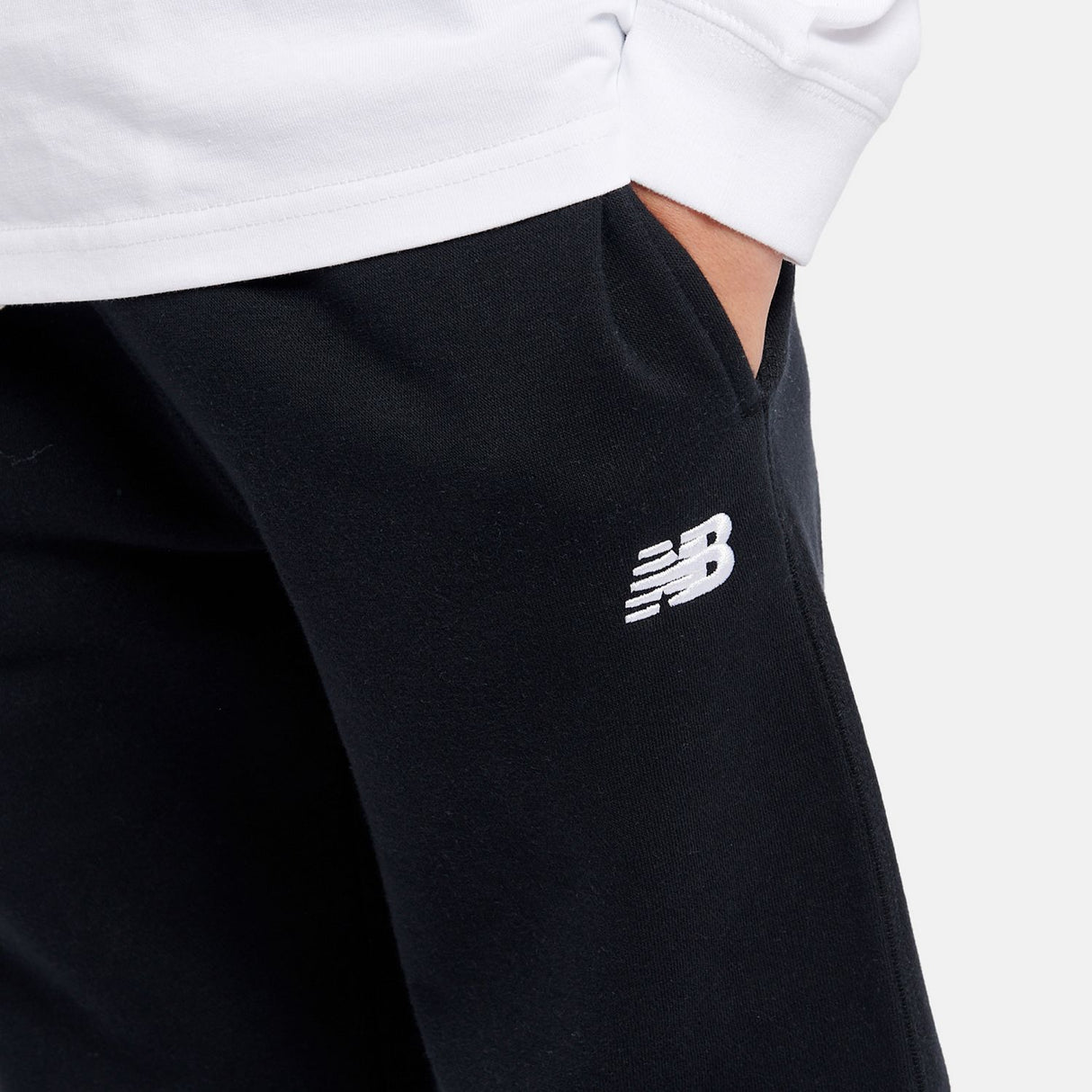 New Balance Youth Brush Back Small Logo Jogger-8