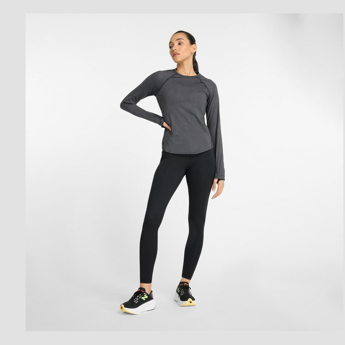 New Balance Women's Athletics Heat High Rise 27" Inseam Leggings-1