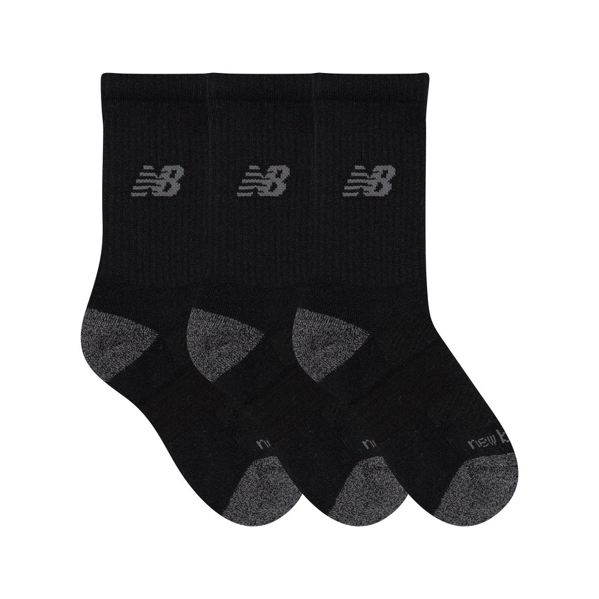 New Balance Youth Active Crew Socks 3 Pairs-3