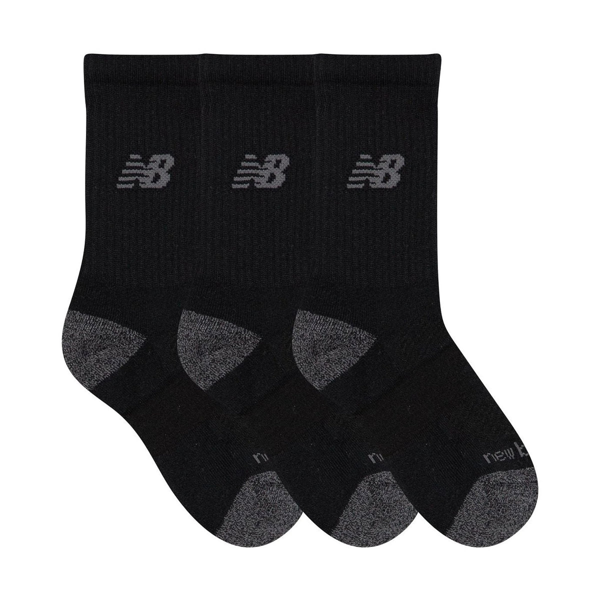 New Balance Youth Active Crew Socks 3 Pairs-3