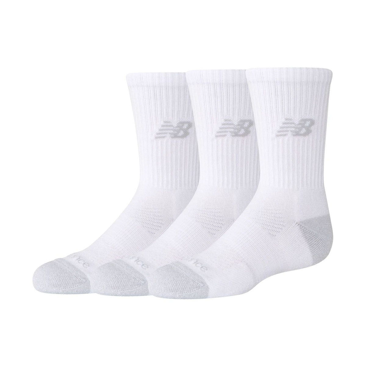 New Balance Youth Active Crew Socks 3 Pairs-1