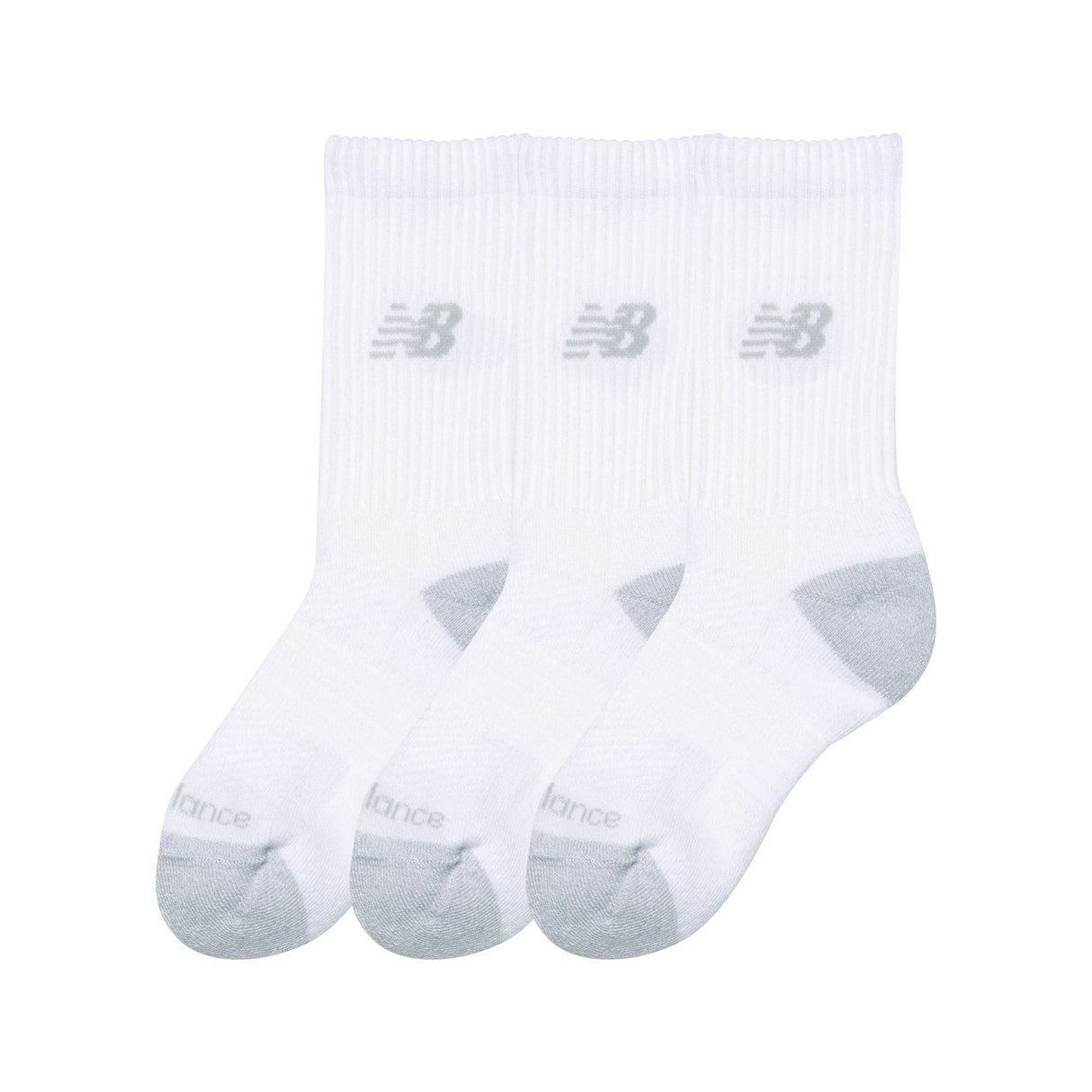 New Balance Youth Active Crew Socks 3 Pairs-2