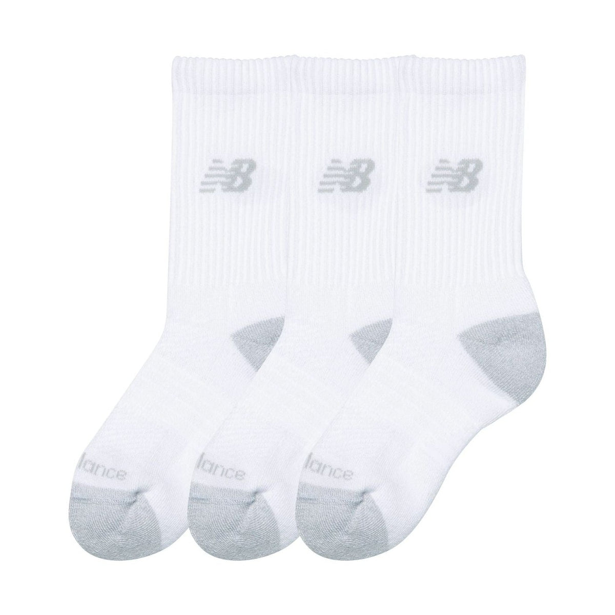 New Balance Youth Active Crew Socks 3 Pairs-2