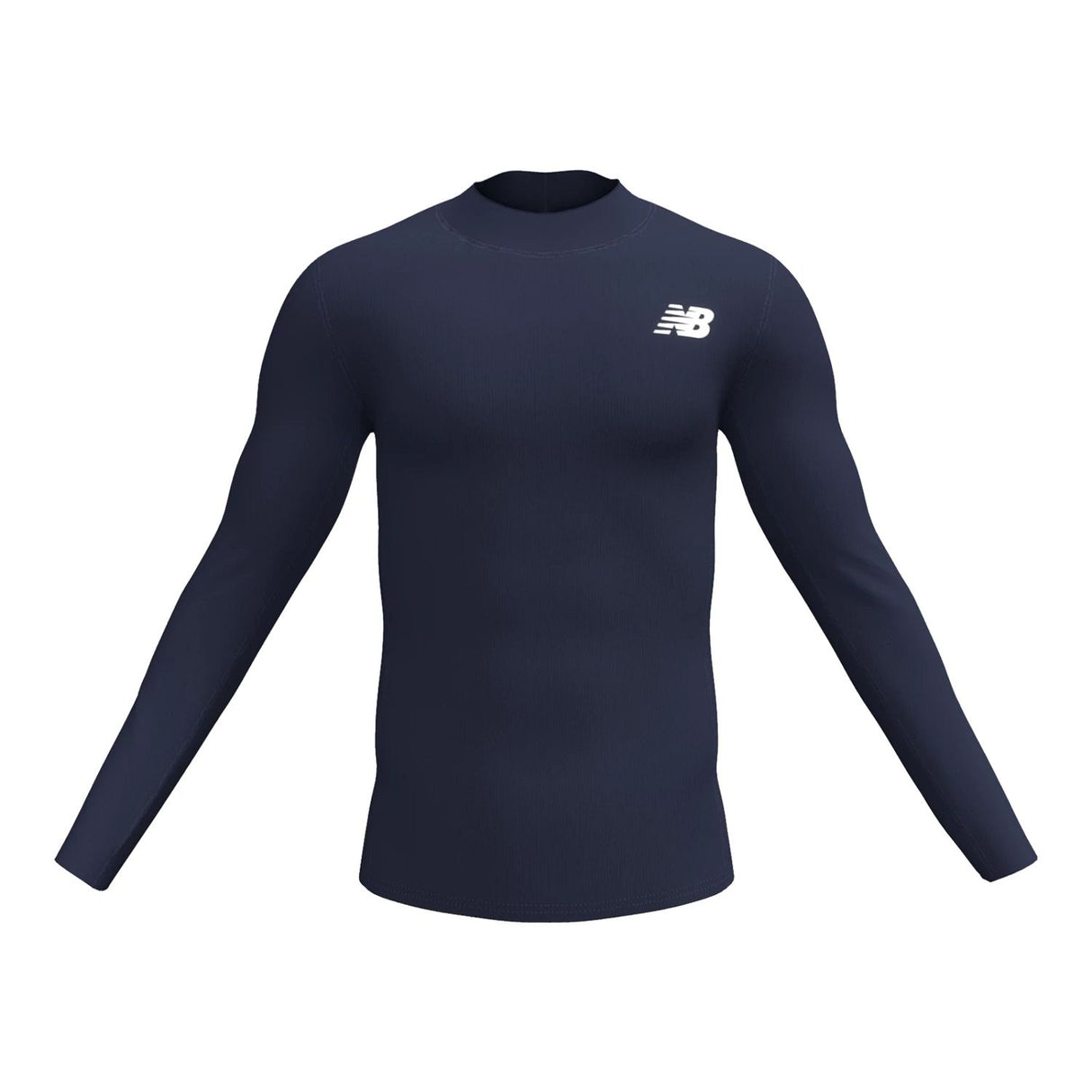 New Balance Men's Cold Comp Mock Neck Top-1