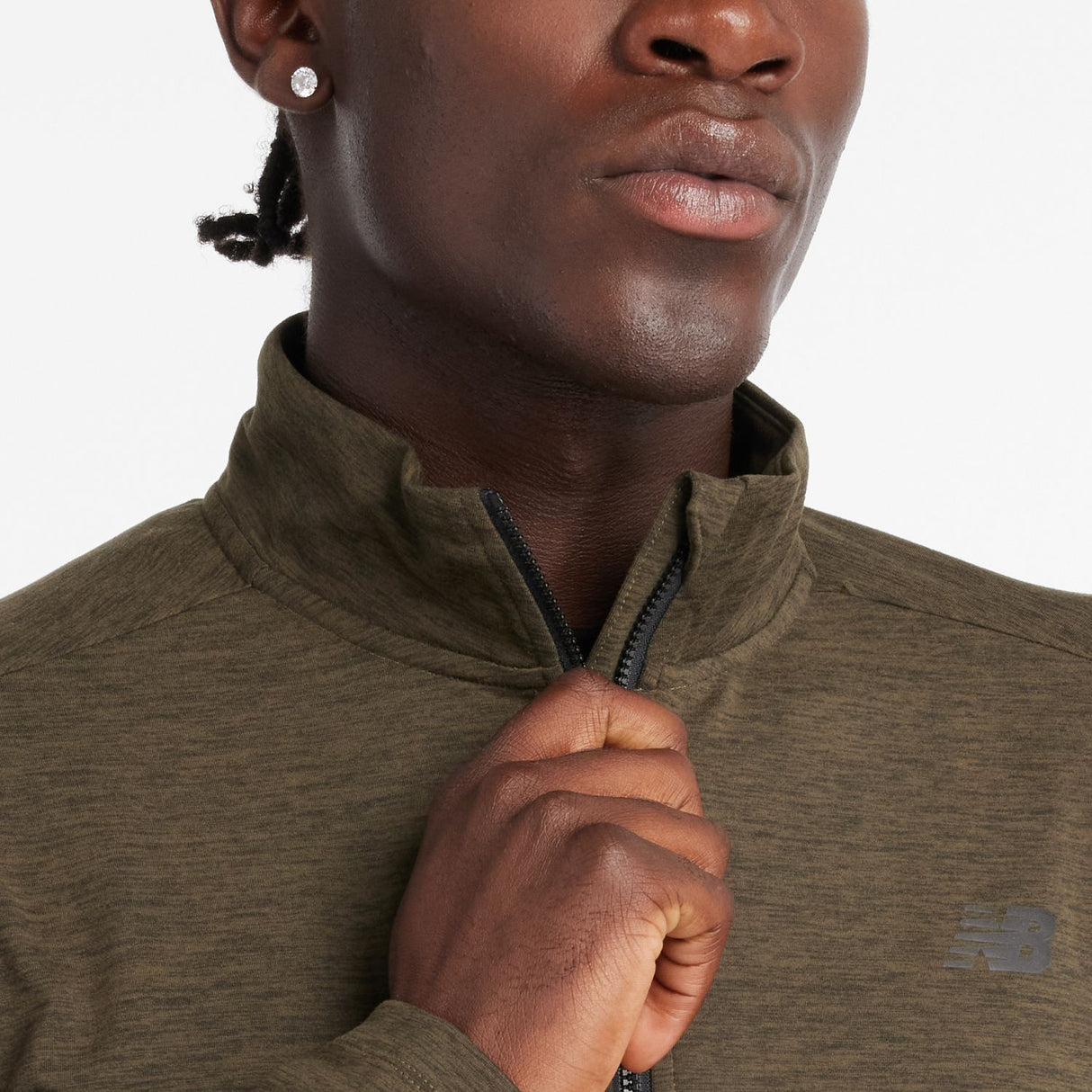 New Balance Men's Core Space Dye 1/4 Zip-4