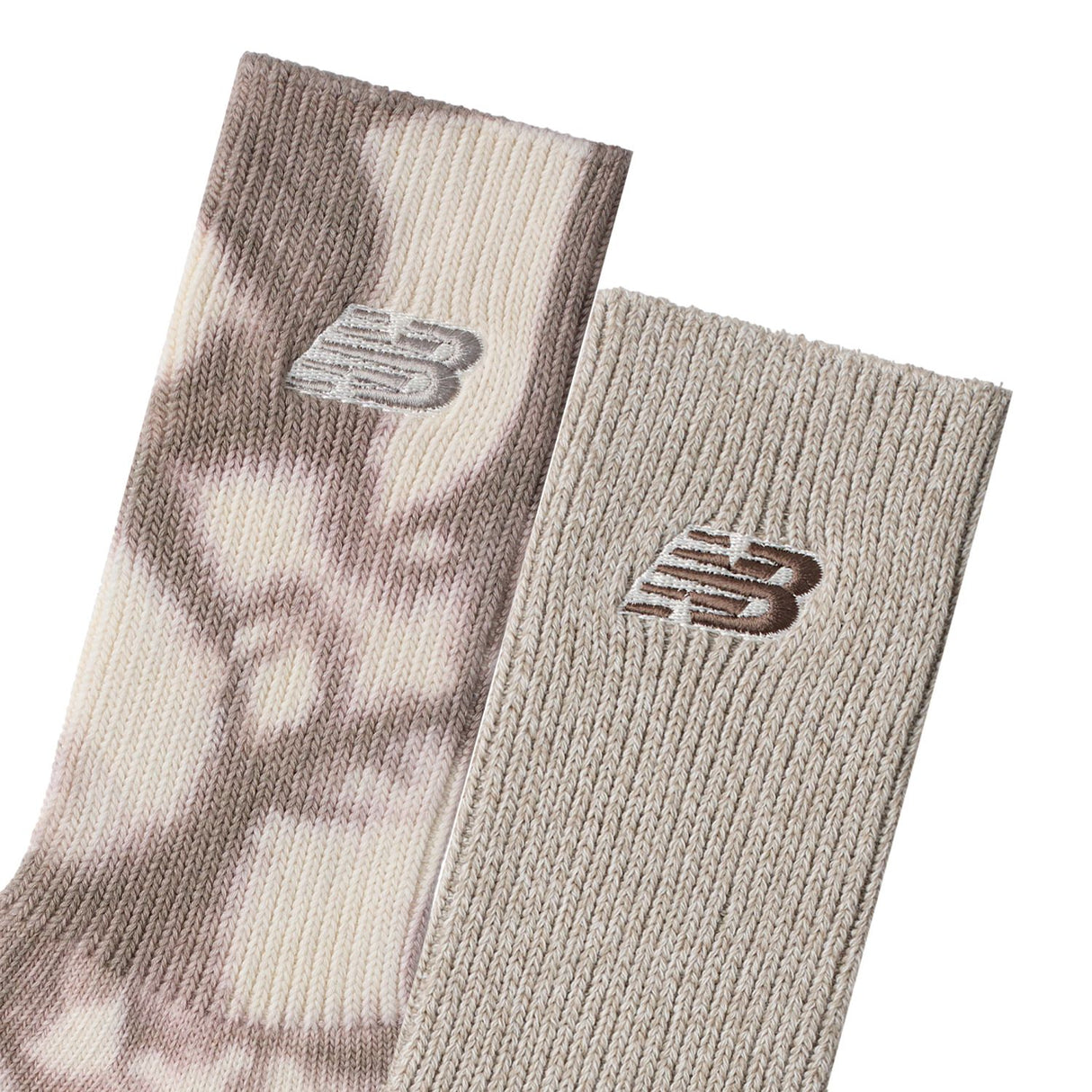 New Balance Ribbed Cuff Mid Calf Socks 2 Pair-3