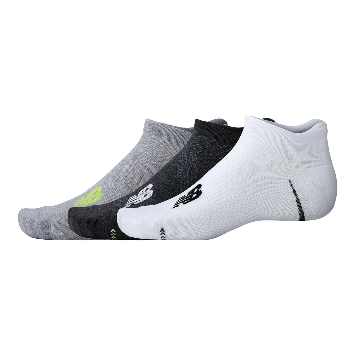 New Balance Running Repreve No Show Tab 3 Pair-1