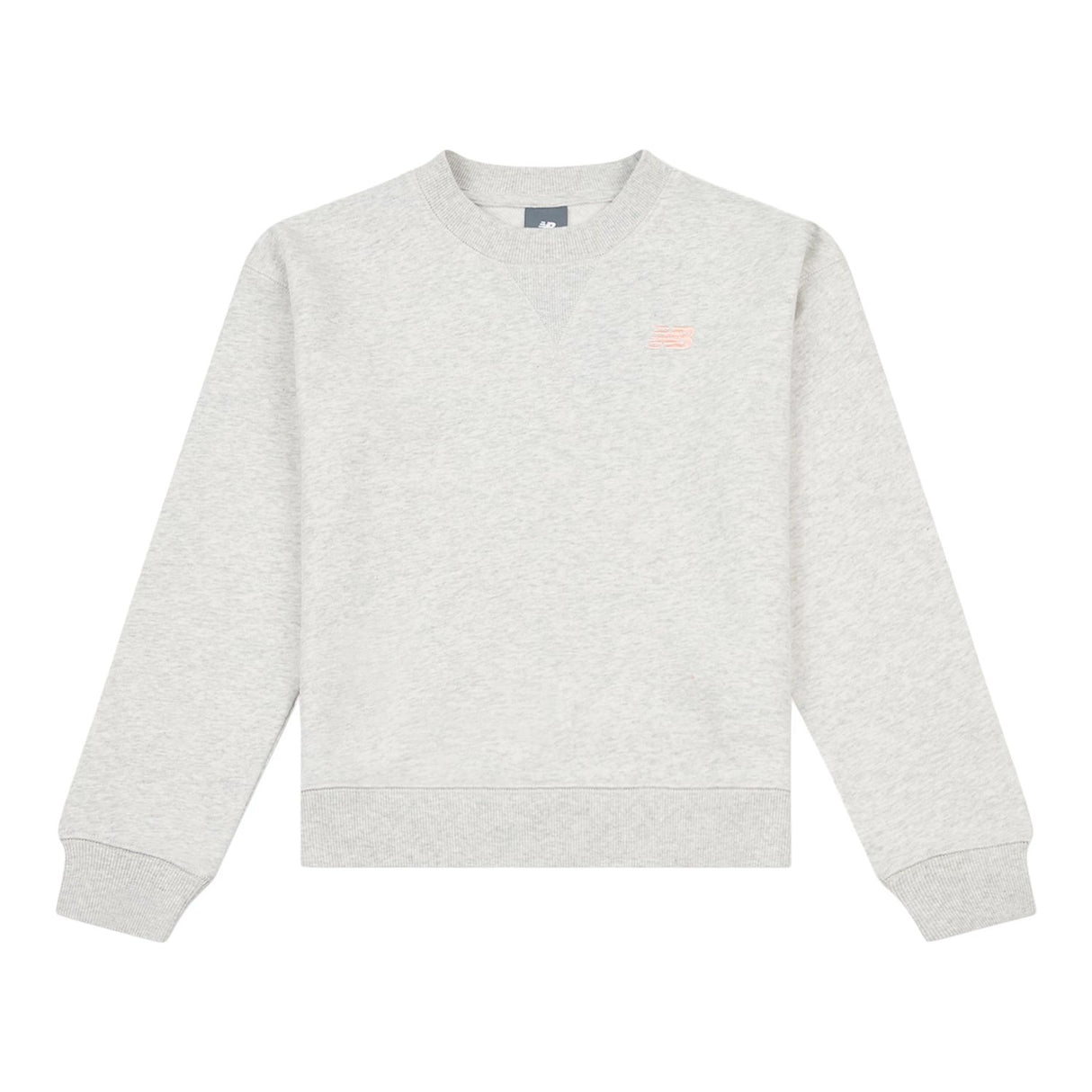 New Balance Youth Girl's FT Small Logo Crew-1