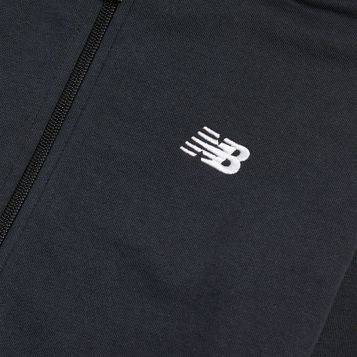 New Balance Youth French Terry Small Logo Full Zip Hoodie-3