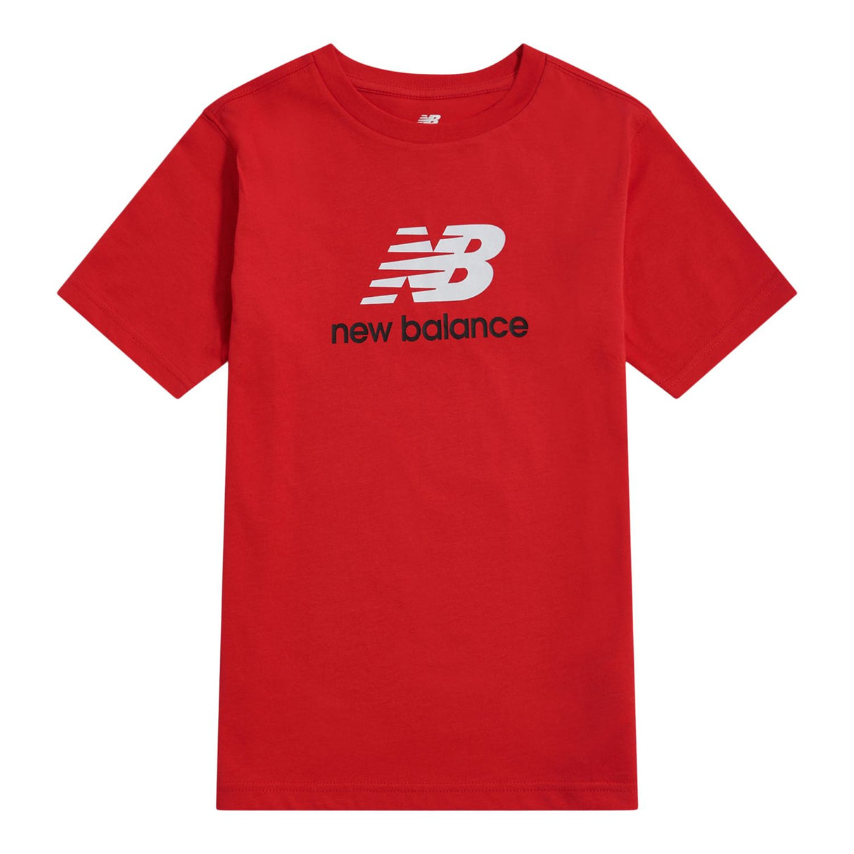 New Balance Youth Jersey Stacked Logo T-Shirt-1