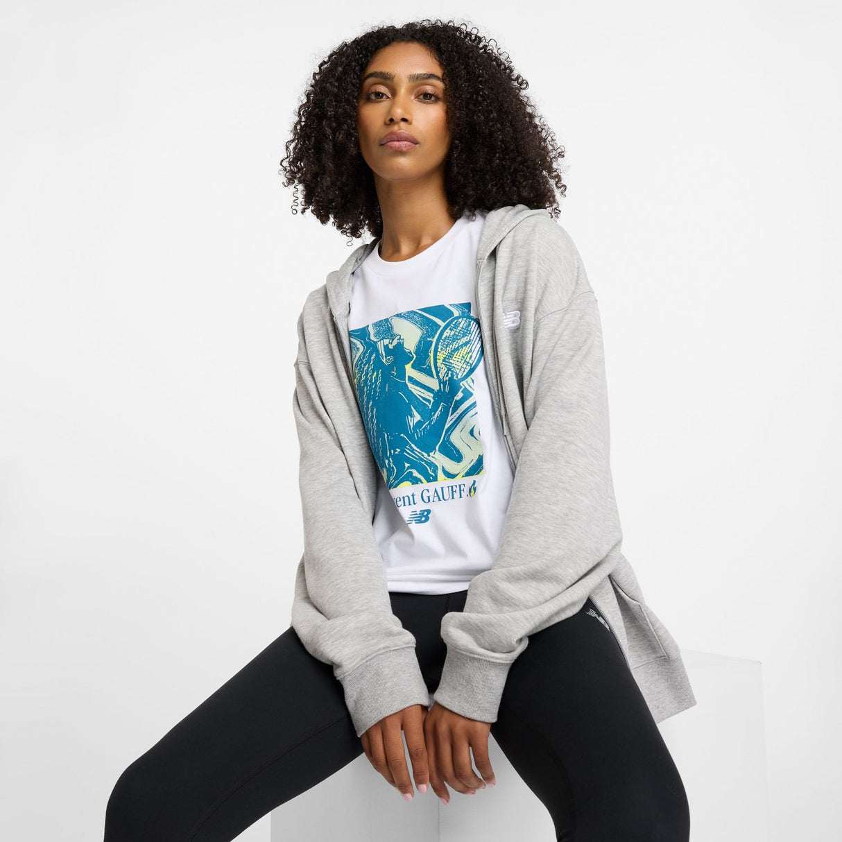 New Balance Women's Coco Gauff Exuberance T-Shirt-2