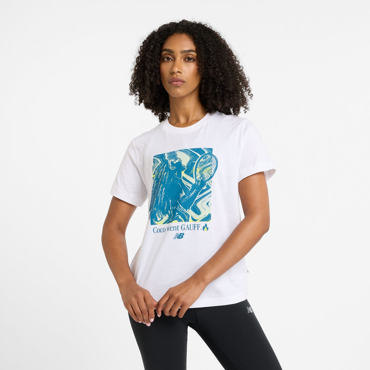 New Balance Women's Coco Gauff Exuberance T-Shirt-3