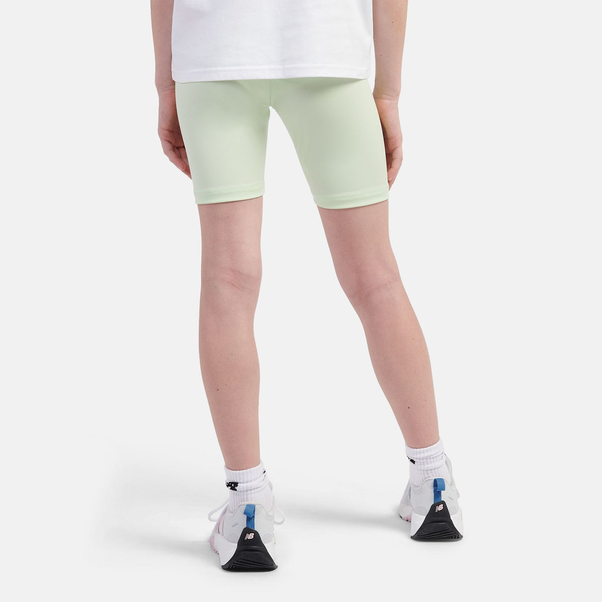 New Balance Youth Girl's Harmony High Rise Sport Cycle Short-7