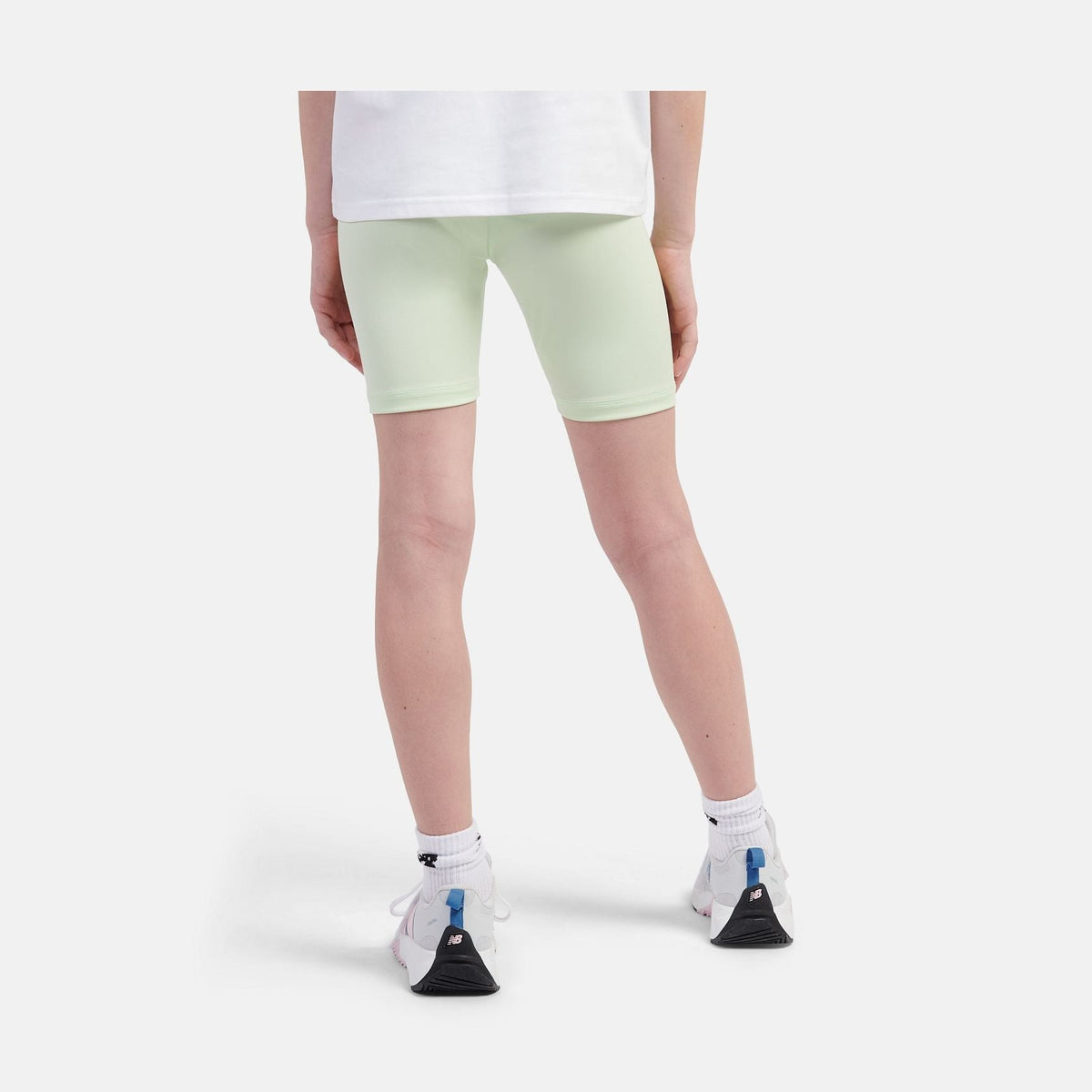 New Balance Youth Girl's Harmony High Rise Sport Cycle Short-7