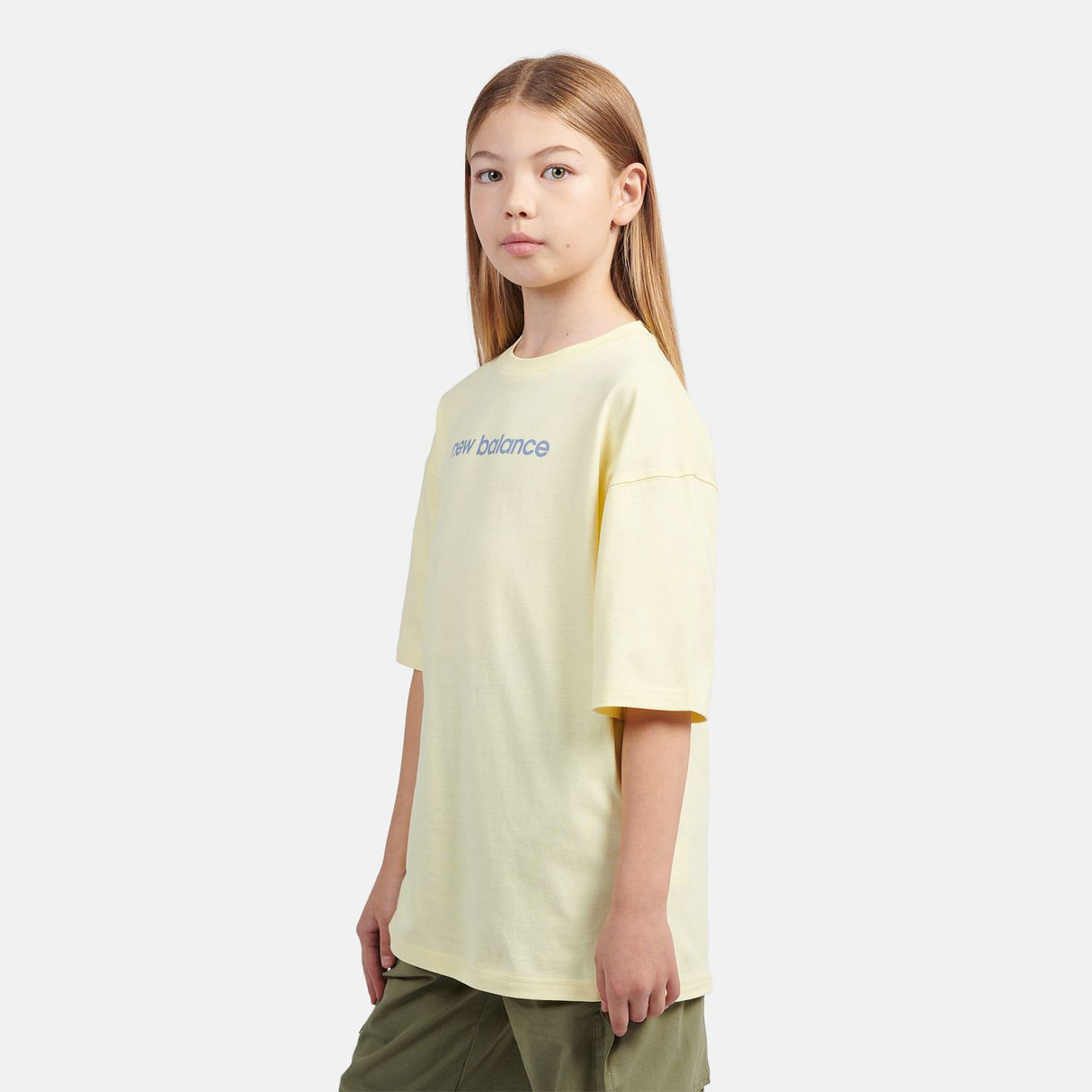 New Balance Youth Girl's Floral Sneaker Graphics T-Shirt-7
