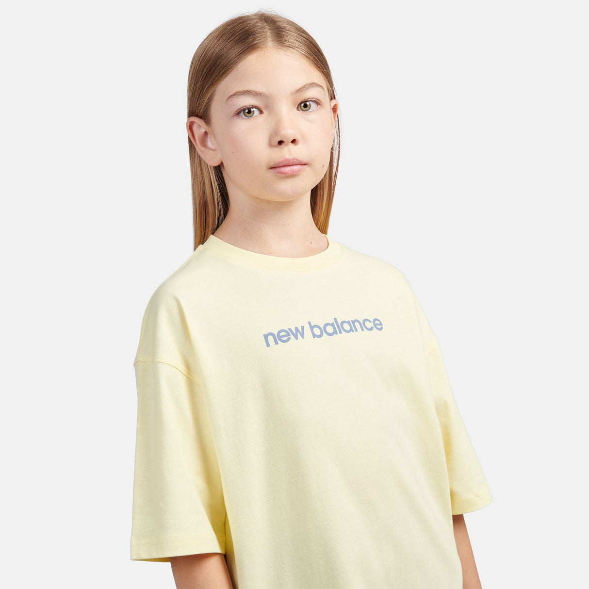 New Balance Youth Girl's Floral Sneaker Graphics T-Shirt-10