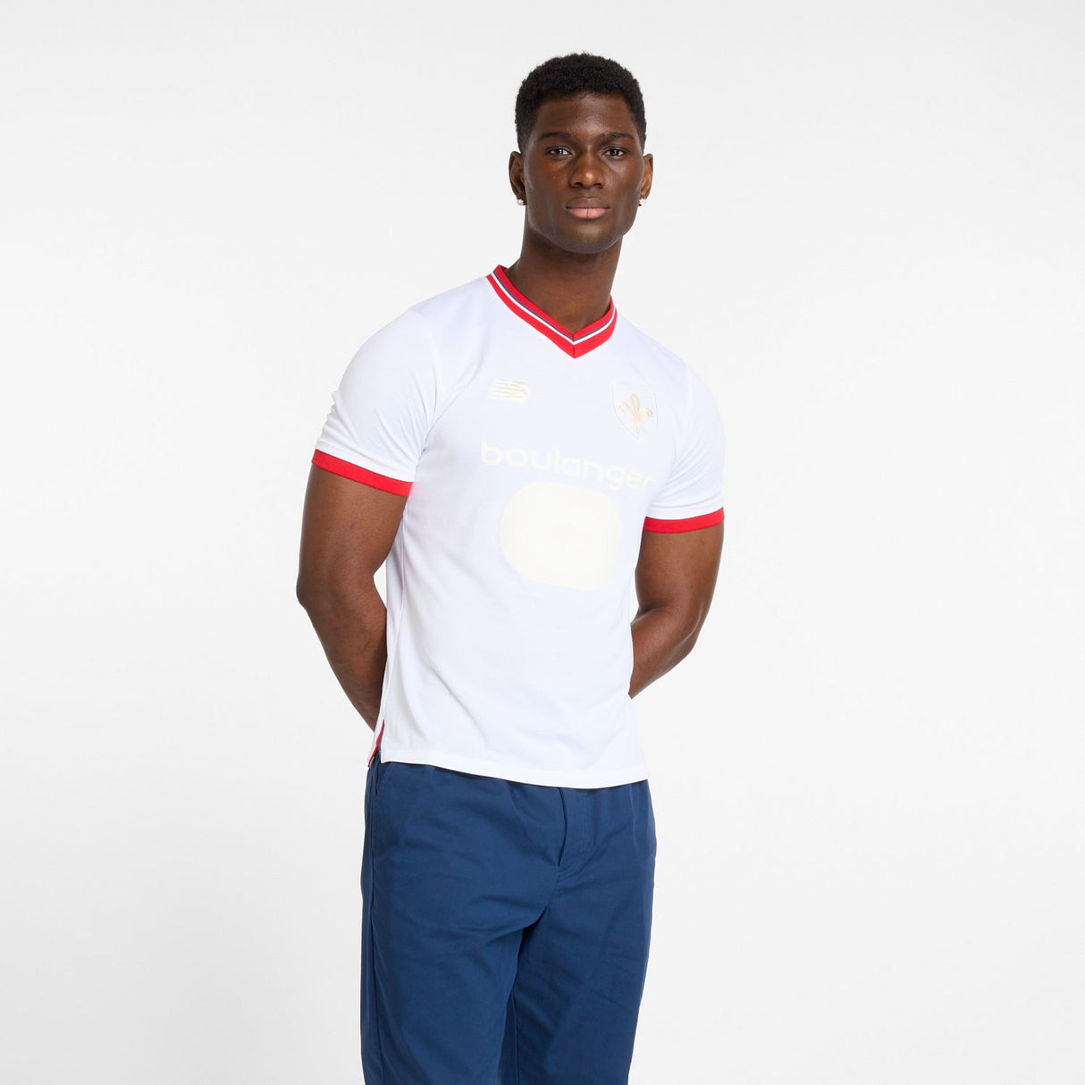 New Balance Men's Lille LOSC Anniversaire Short Sleeve Jersey-3