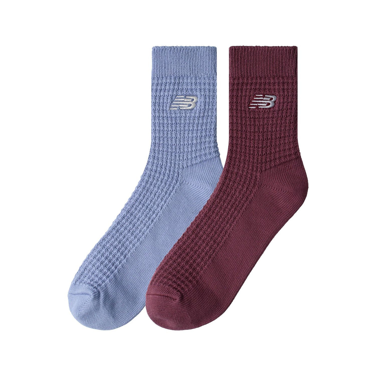 New Balance Waffle Ankle Sock 2 Pair-2