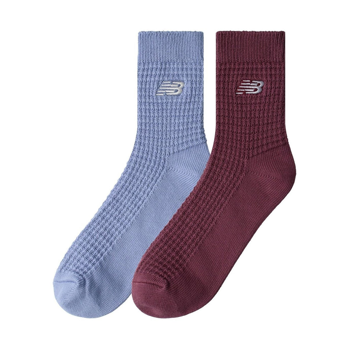 New Balance Waffle Ankle Sock 2 Pair-2