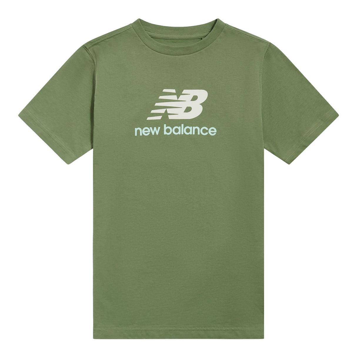 New Balance Youth Jersey Stacked Logo T-Shirt-1
