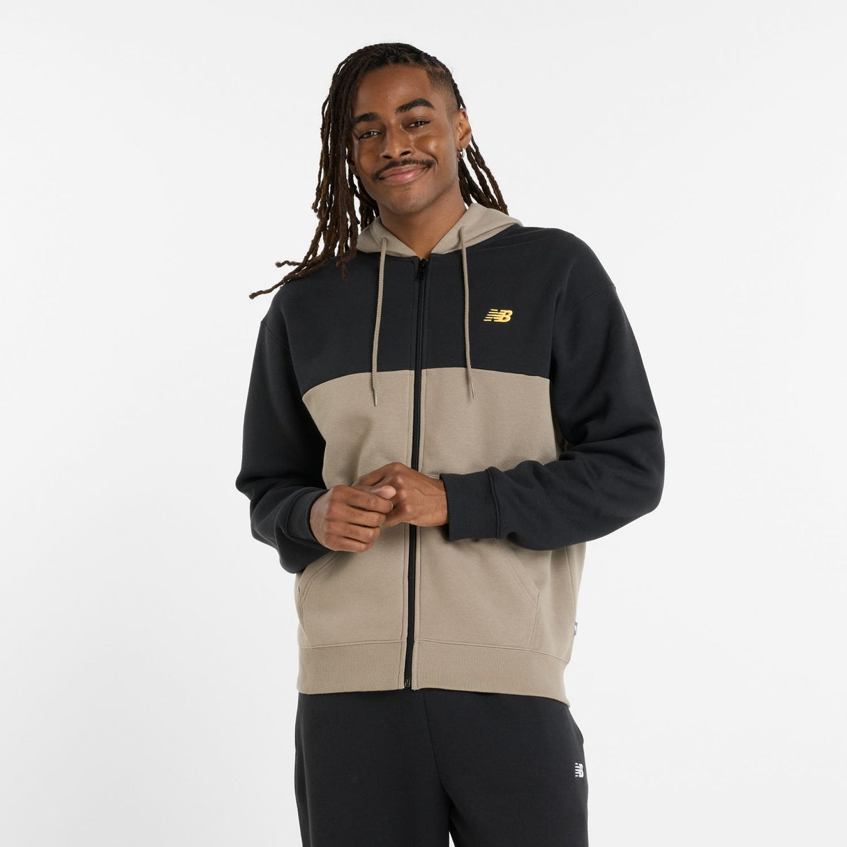 New Balance Men's Reimagined Fleece Graphic Full Zip-1