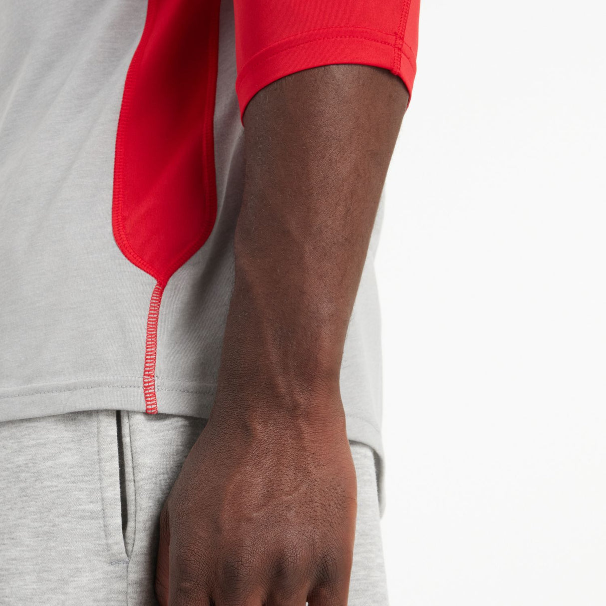 New Balance Men's Asymmetrical Compression Baseball Top-5