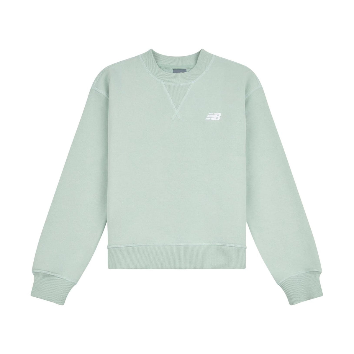 New Balance Youth Girl's FT Small Logo Crew-1