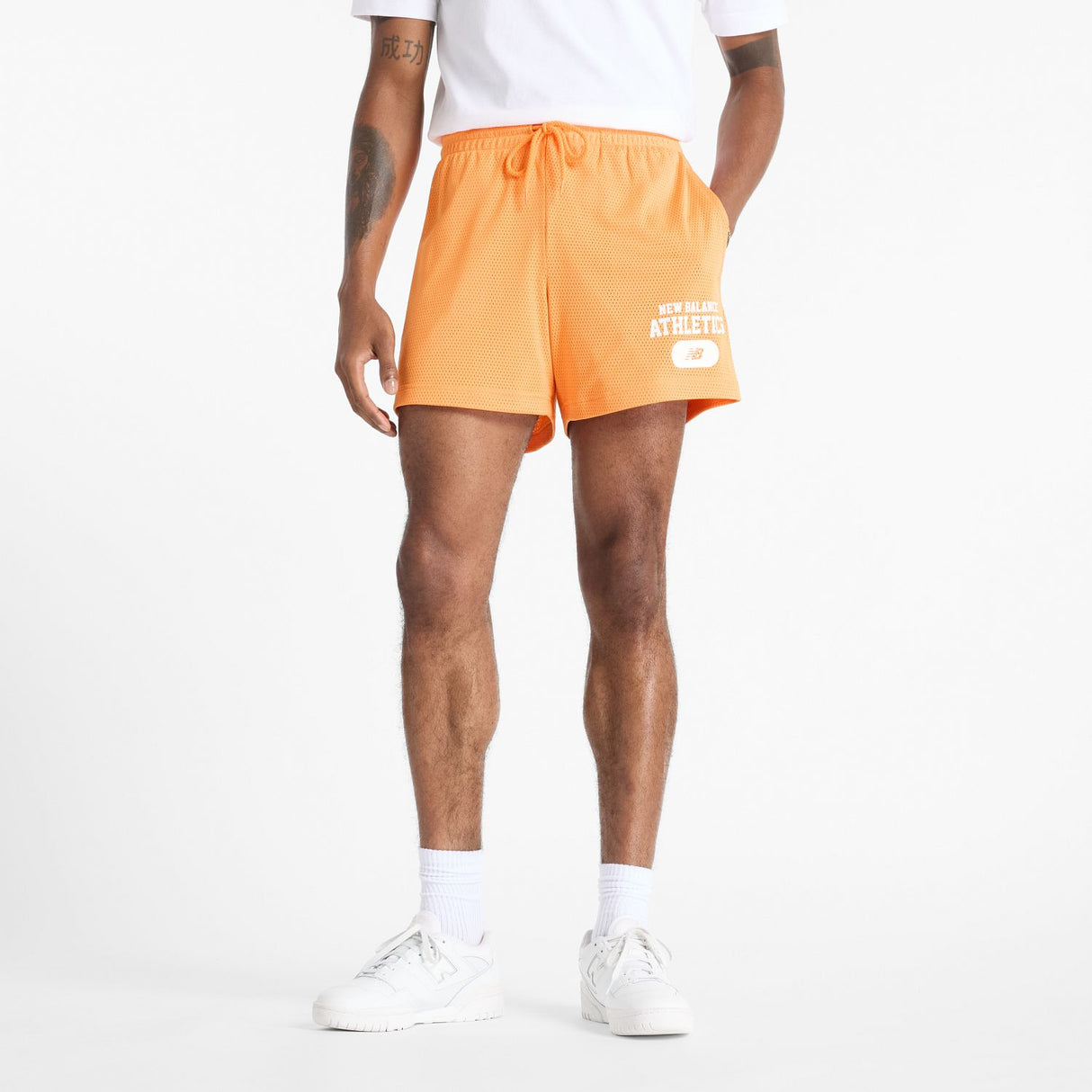 New Balance Men's Heritage Mesh Graphic 5" Short-1
