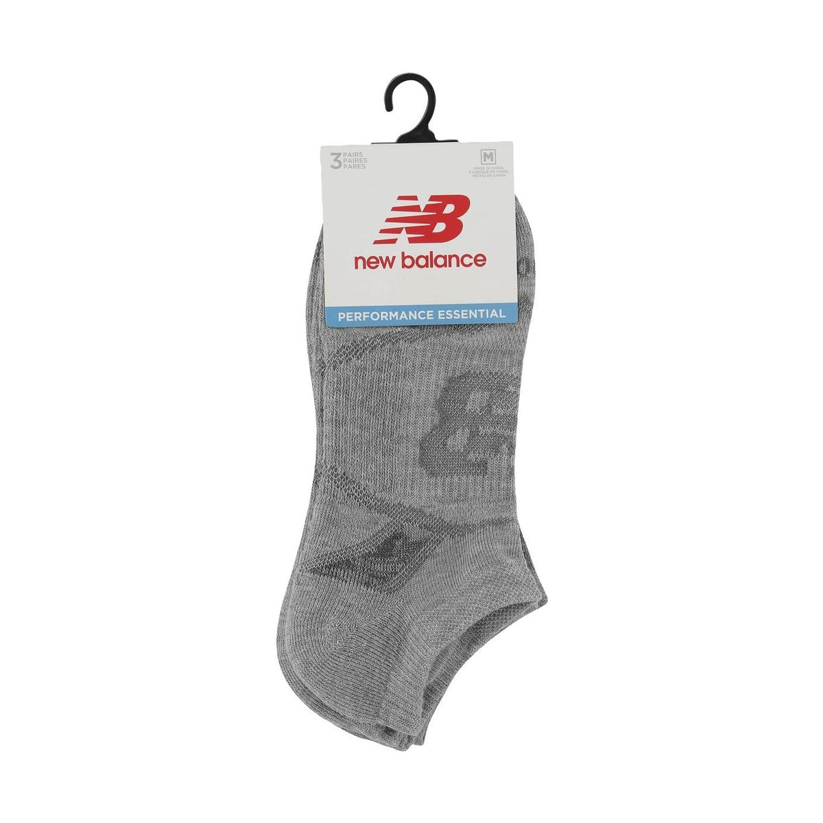 New Balance Performance No Show Socks (3 Pair)-3