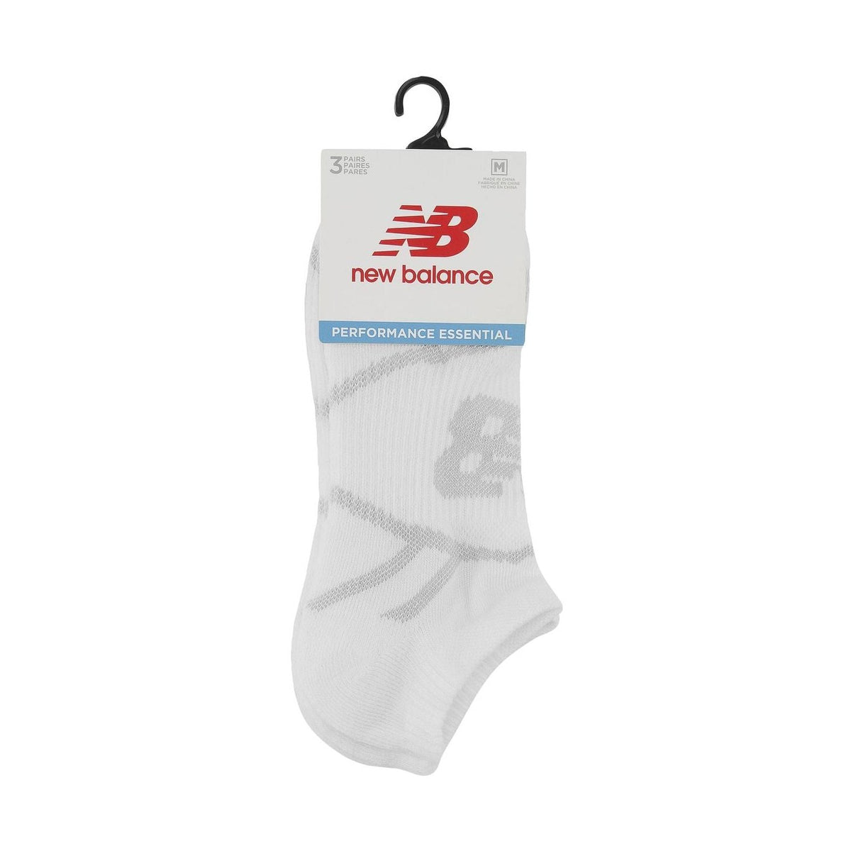 New Balance Performance No Show Socks (3 Pair)-3