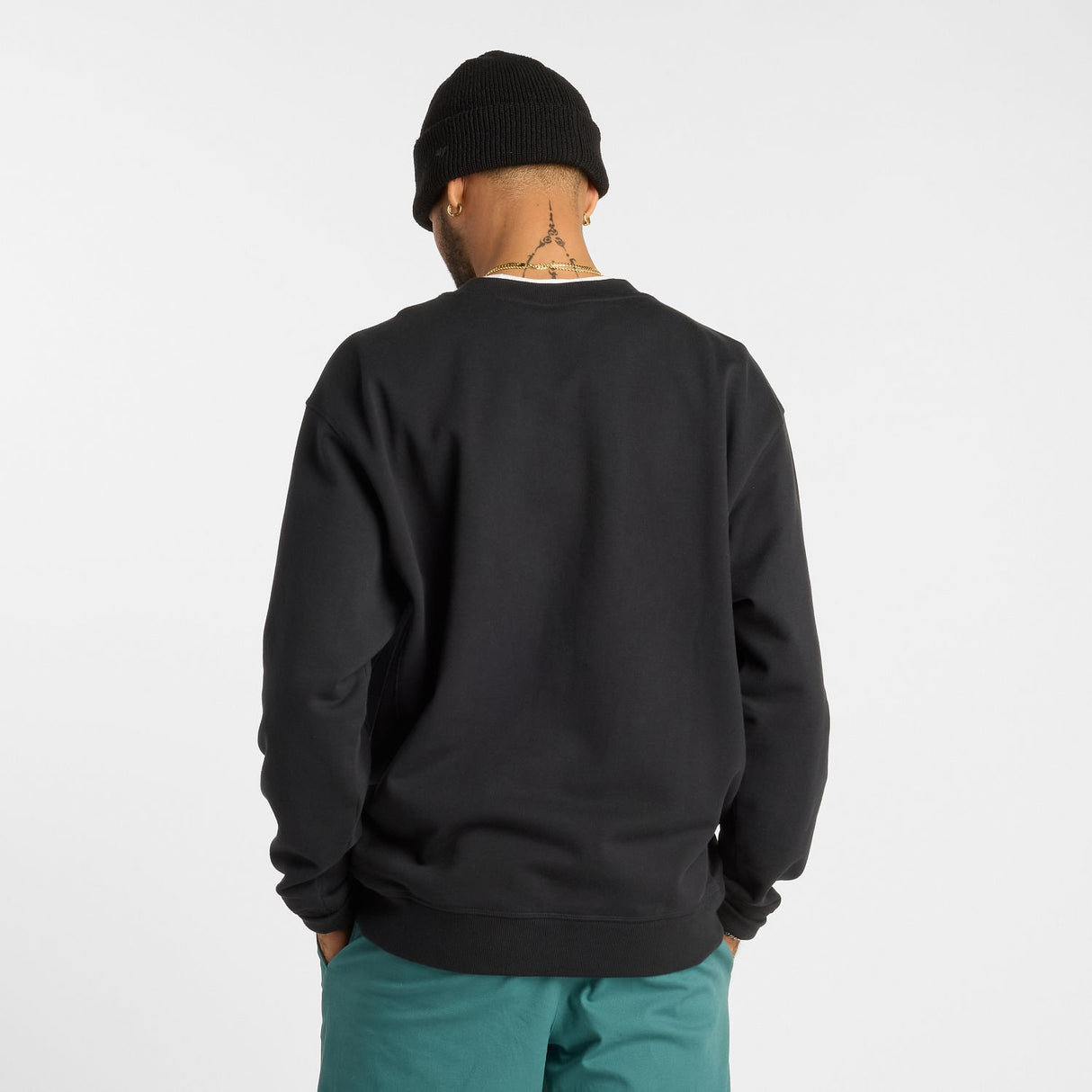 New Balance Men's Numeric French Terry Crew-5