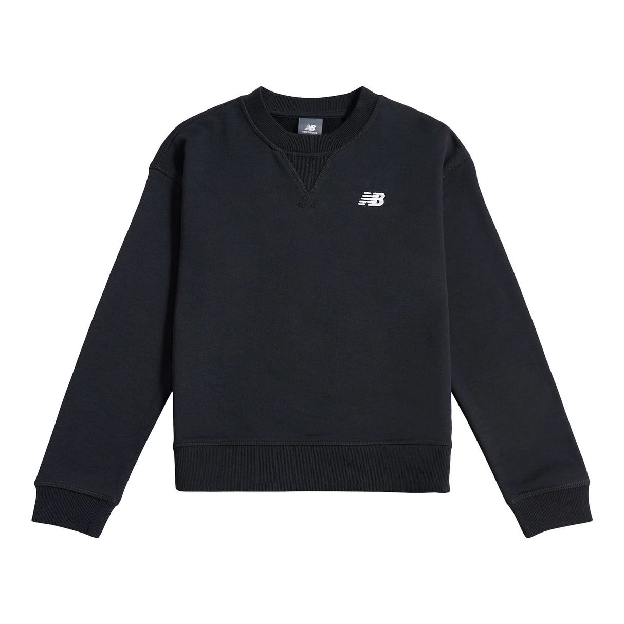 New Balance Youth Girl's FT Small Logo Crew-1
