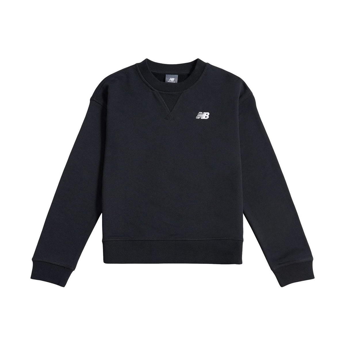 New Balance Youth Girl's FT Small Logo Crew-1
