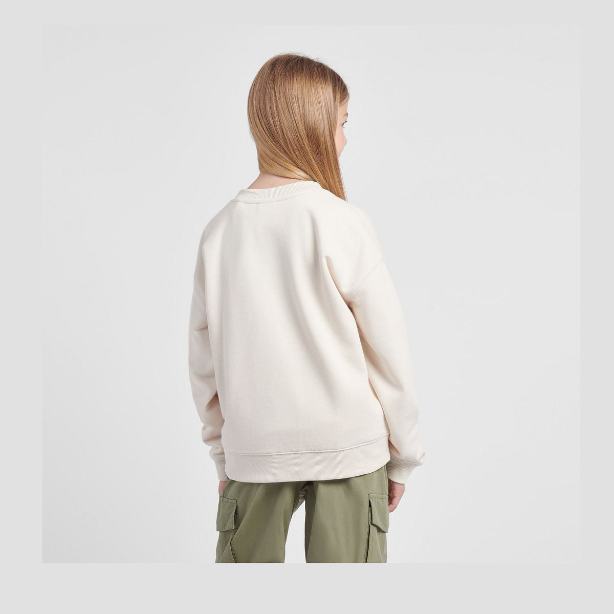New Balance Youth Girl's FT Small Logo Crew-4
