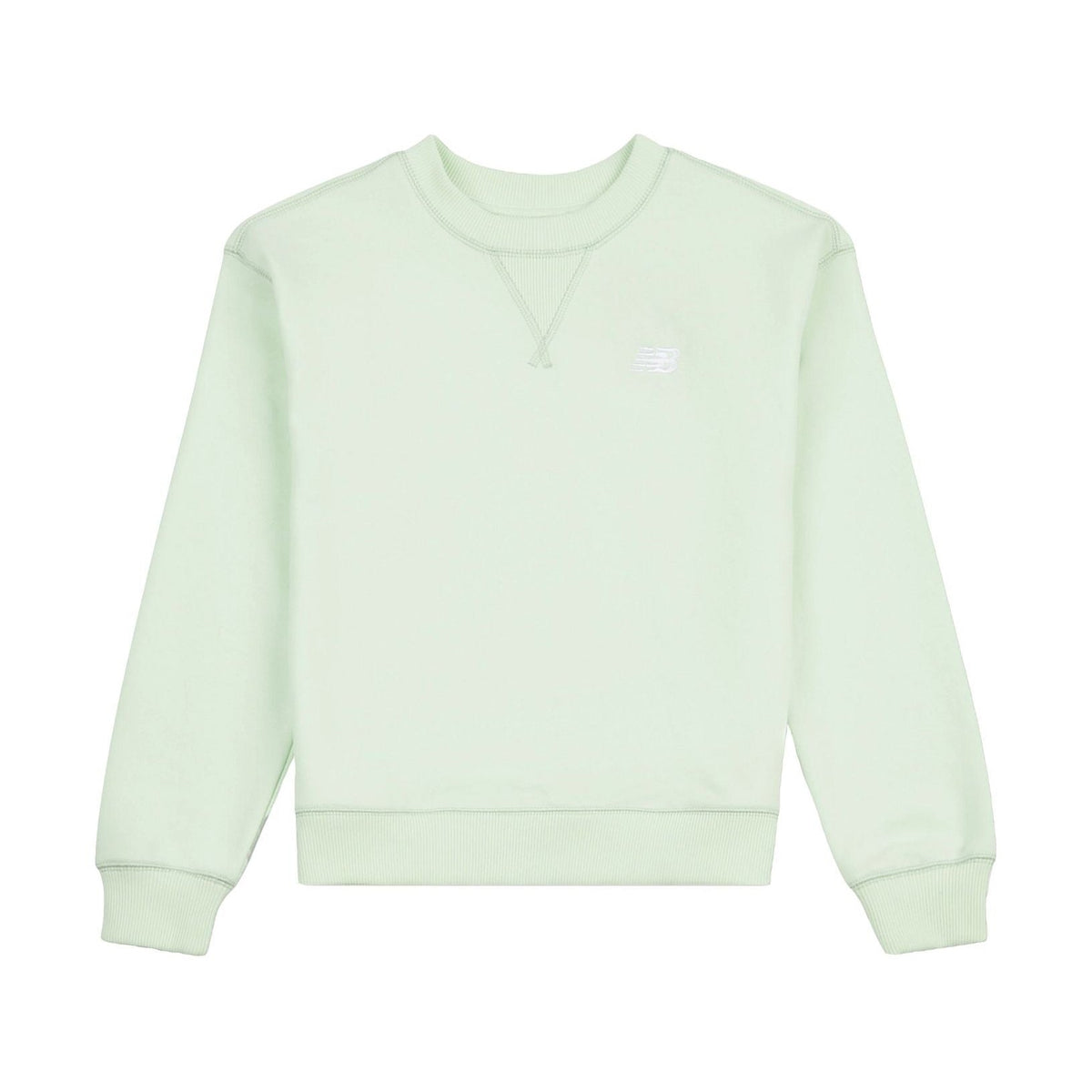 New Balance Youth Girl's FT Small Logo Crew-6