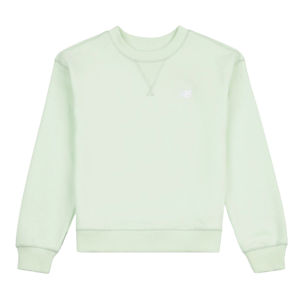 New Balance Youth Girl's FT Small Logo Crew-6